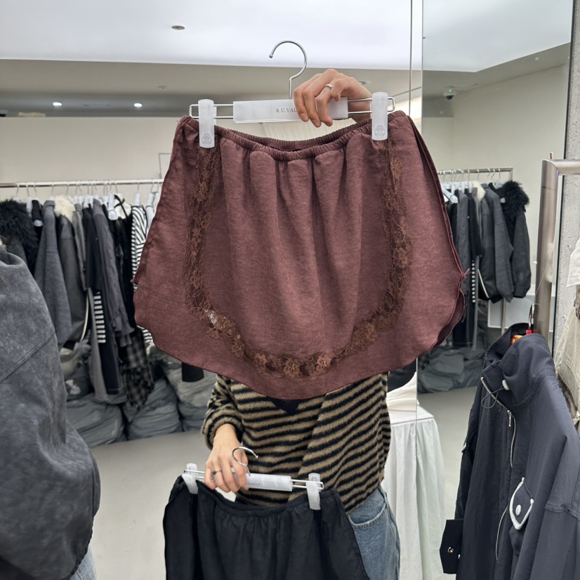 R U VAULT東大門直郵女裝新品休閑時尚熱賣推薦人氣短裙R U VAULT短裙圖色2
