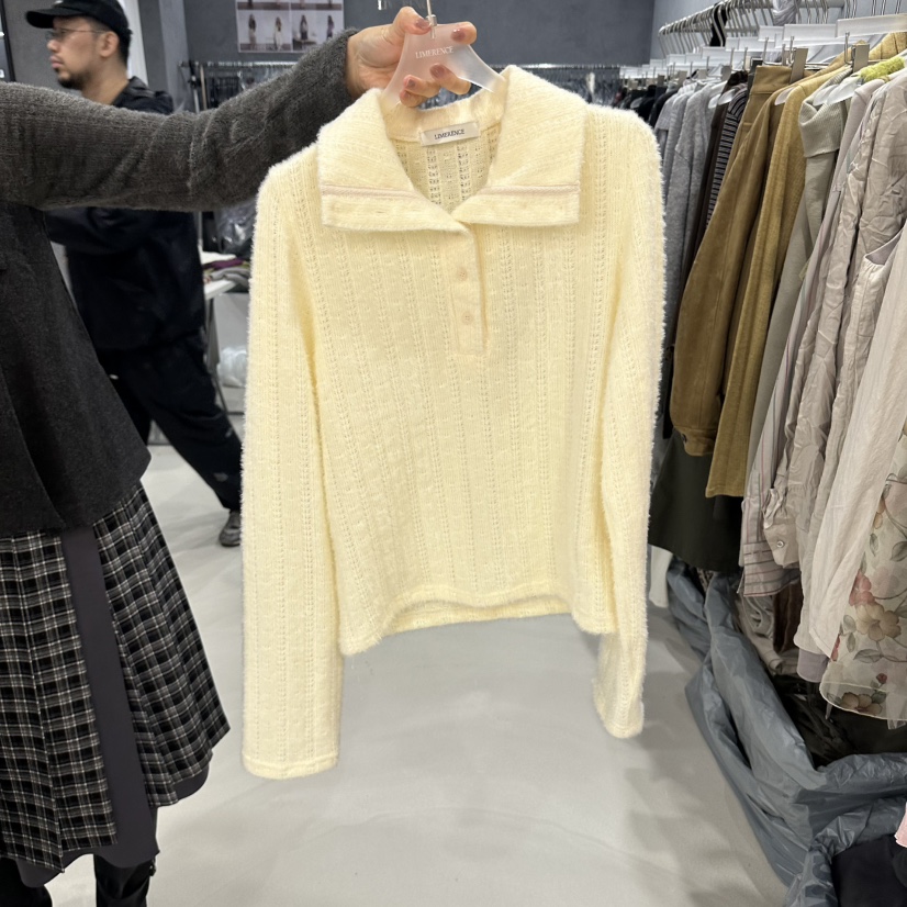 LIMERENCE東大門實拍女士新款真品推薦人氣時尚熱賣針織衫LIMERENCE針織衫圖色1