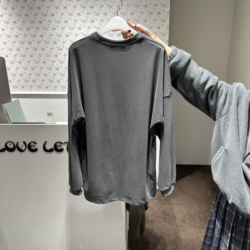 LOVE LETTER東大門直郵女裝新品推薦真品休閑人氣長袖T恤LOVE LETTER長袖T恤