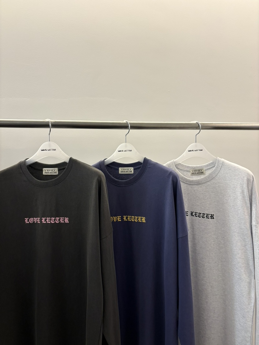 LOVE LETTER東大門直郵女裝新品推薦真品休閑人氣長袖T恤LOVE LETTER長袖T恤
