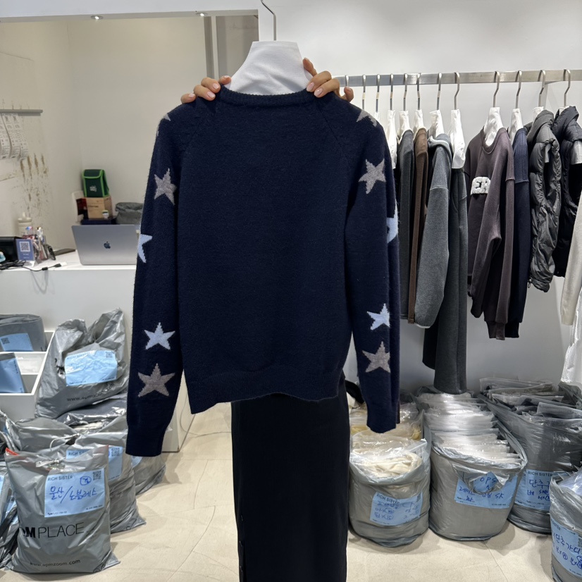 RICH SISTER東大門代購女士新品推薦熱賣休閑真品人氣開衫RICH SISTER開衫