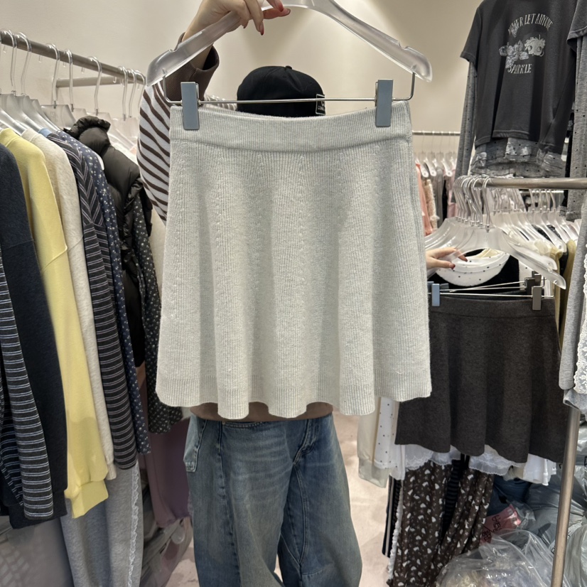 MIMME/LOOKK東大門實拍女士新品推薦時尚真品短裙針織裙MIMME/LOOKK短裙圖色1