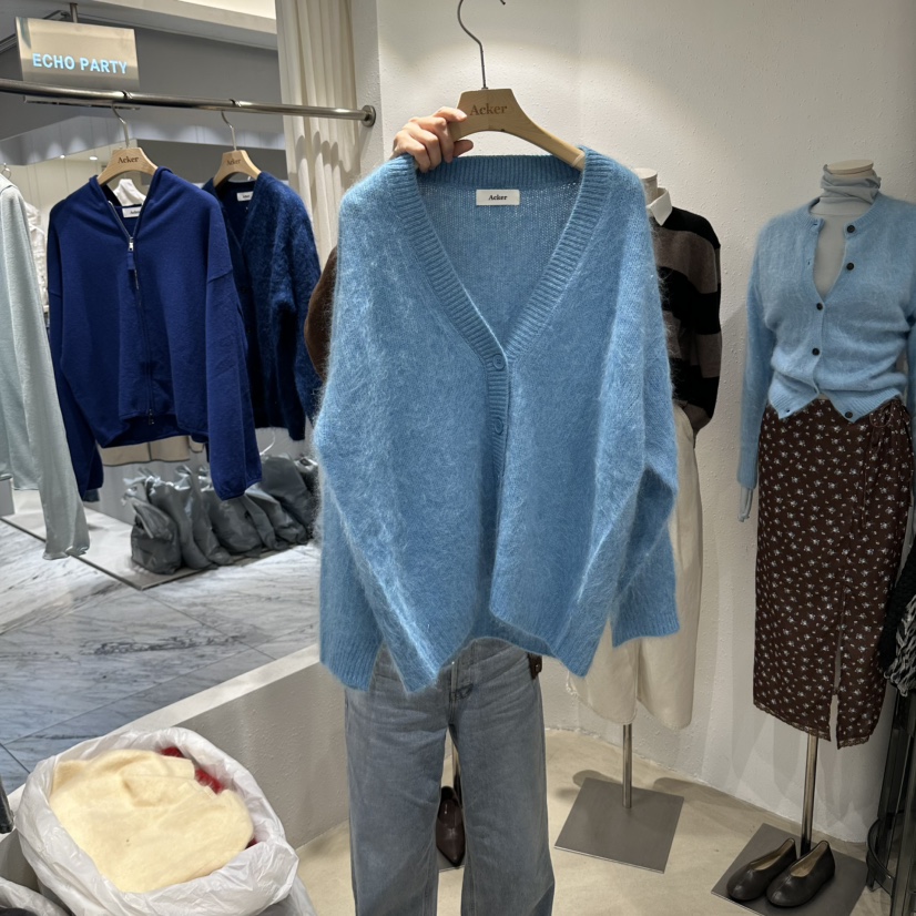 ACKER東大門直郵女裝新品人氣熱賣推薦真品休閑開衫羊絨開衫Acker開衫圖色2