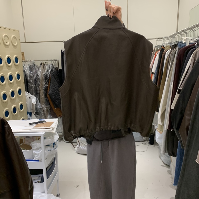 BANY ANCO東大門代購女裝新品熱賣人氣推薦休閑馬甲口袋BANY ANCO馬甲