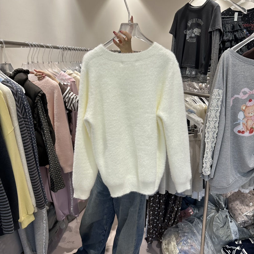 MIMME/LOOKK東大門實拍女裝新品真品推薦時尚熱賣毛衣花朵MIMME/LOOKK毛衣