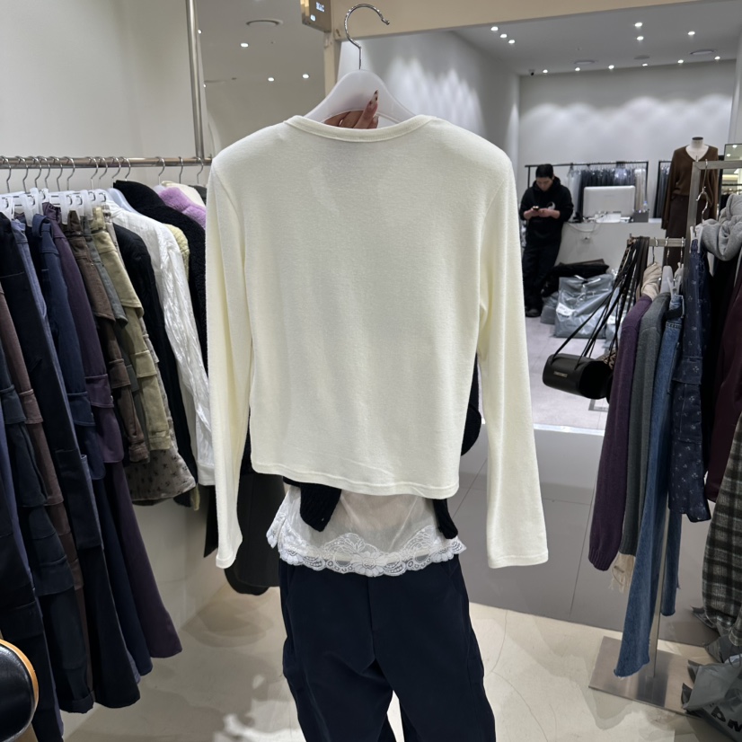 BENE韓國直郵女士新款時尚推薦人氣熱賣休閑真品長袖T恤SHOP BENE_Bene長袖T恤