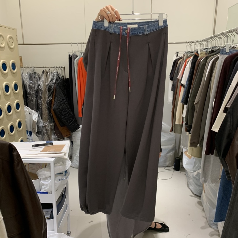BANY ANCO東大門直郵女士新款時尚休閑熱賣推薦休閑褲腰帶BANY ANCO休閑褲圖色1