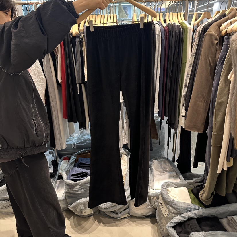 HONG.U東大門代購女裝新款真品熱賣人氣休閑推薦時尚休閑褲HONG.U休閑褲圖色2