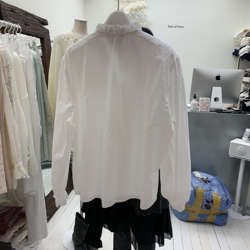 PARK OF PEACE韓國直郵女士新品人氣推薦時尚襯衫蕾絲衫PARK OF PEACE襯衫/蕾絲衫