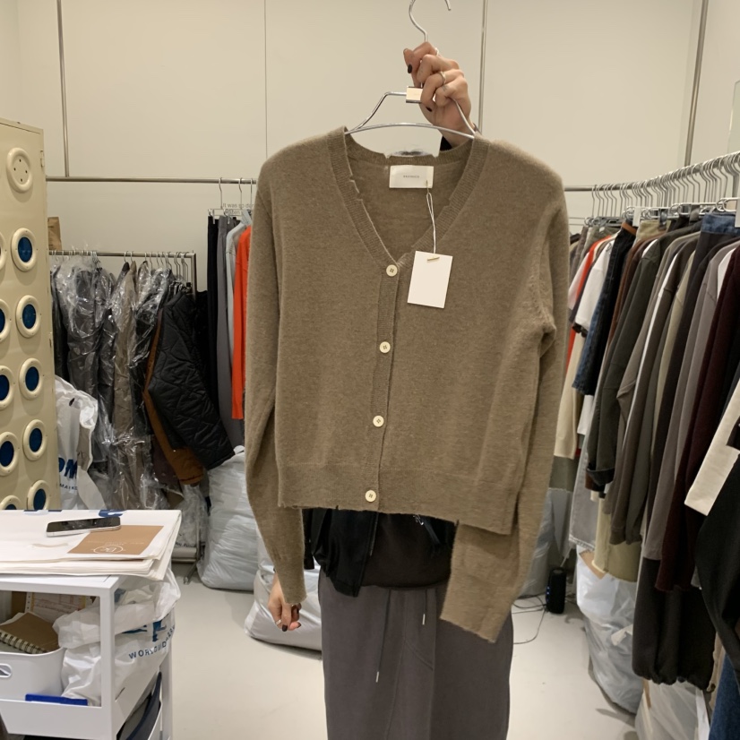 BANY ANCO韓國代購女士新品真品人氣推薦休閑開衫復古開衫BANY ANCO開衫圖色1