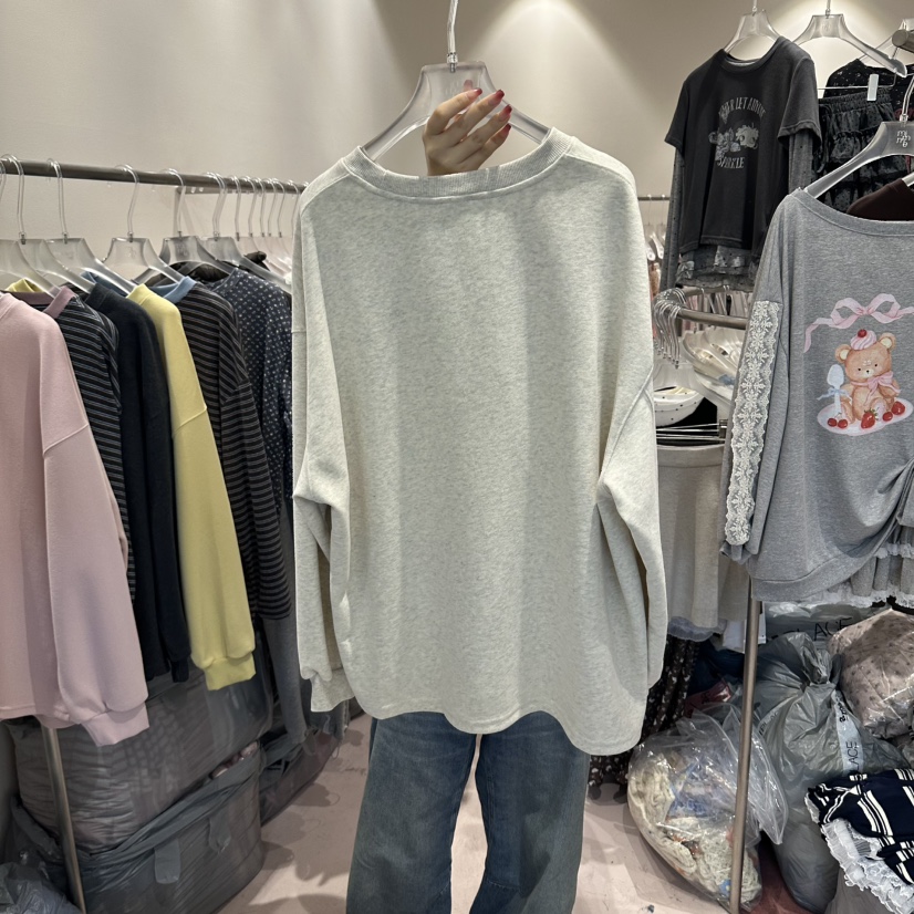 MIMME/LOOKK東大門實拍女士新款休閑推薦熱賣時尚人氣衛衣MIMME/LOOKK衛衣