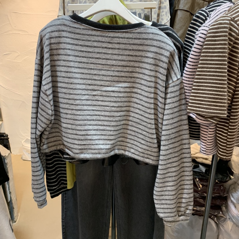 OZ東大門實拍女士新品人氣真品推薦時尚休閑熱賣長袖T恤OZ.ounce長袖T恤
