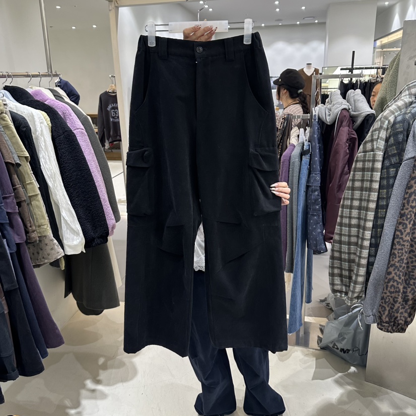 BENE韓國代購女裝新款推薦人氣時尚休閑真品熱賣休閑褲SHOP BENE_Bene休閑褲圖色5黑色
