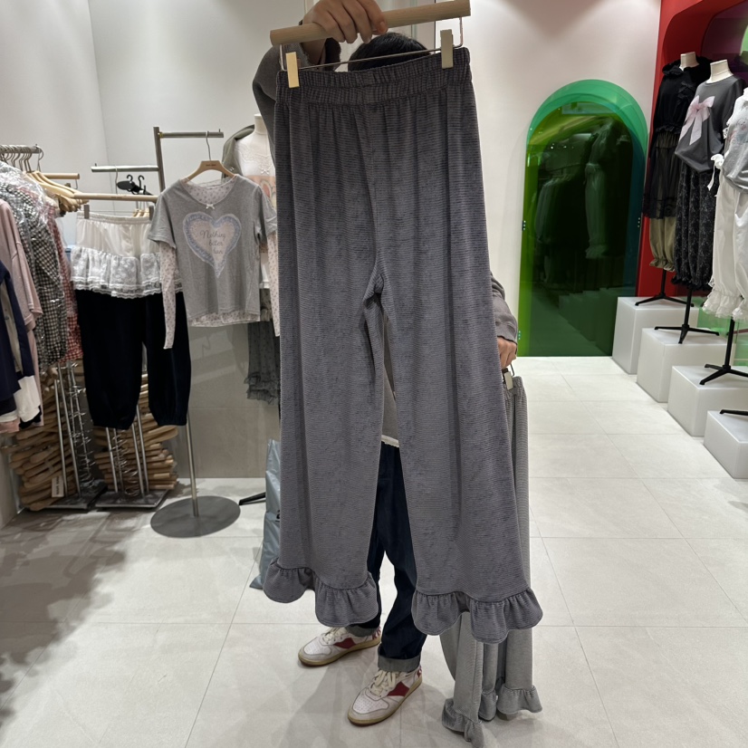 MINI UNNI東大門直郵女裝新款人氣真品休閑推薦時尚休閑褲mini unni休閑褲