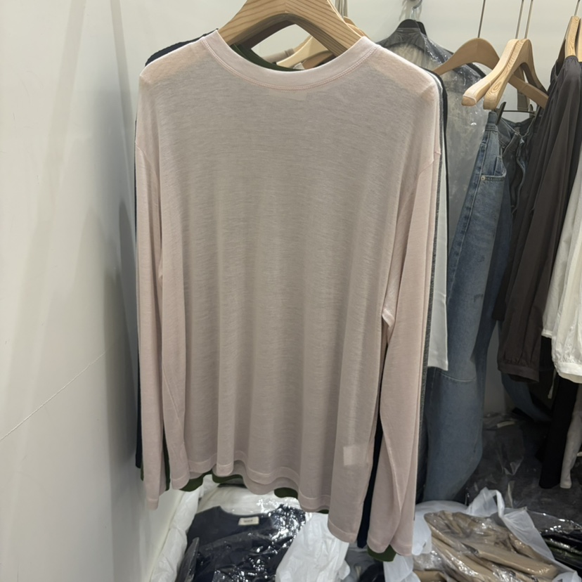 HOUSE OF/DE MERRY東大門實拍女士新品人氣時尚長袖T恤HOUSE OF/DE MERRY長袖T恤圖色3