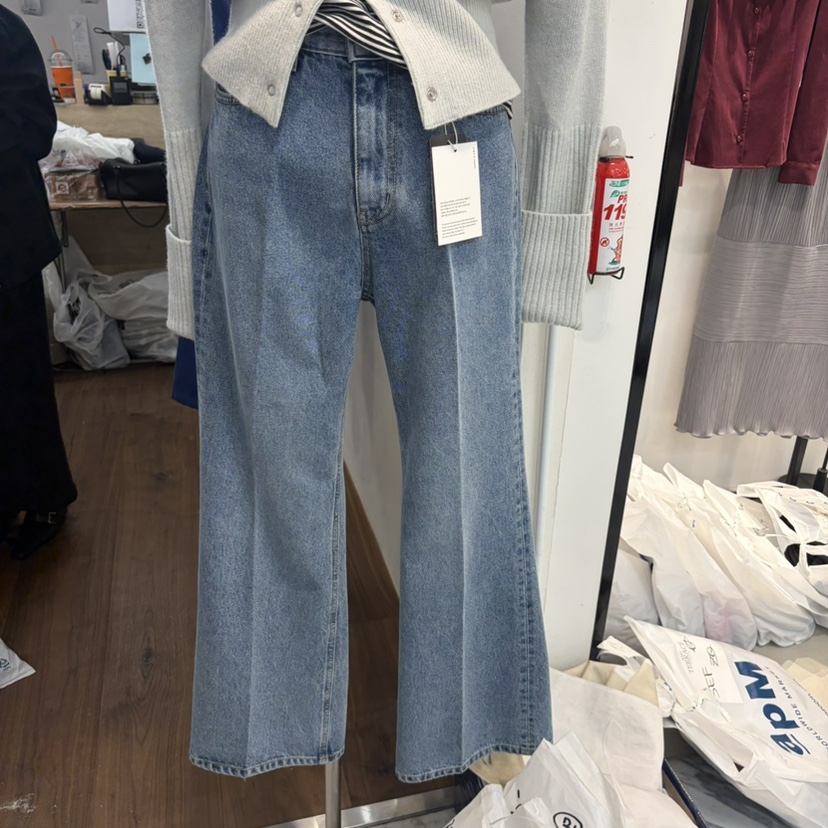 UNDERSTANDING東大門代購女士新款真品時尚人氣牛仔褲經典UNDERSTANDING牛仔褲圖色1