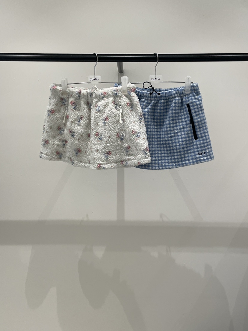 CLAFO韓國代購女裝新品真品推薦休閑熱賣時尚人氣短裙CLAFO短裙