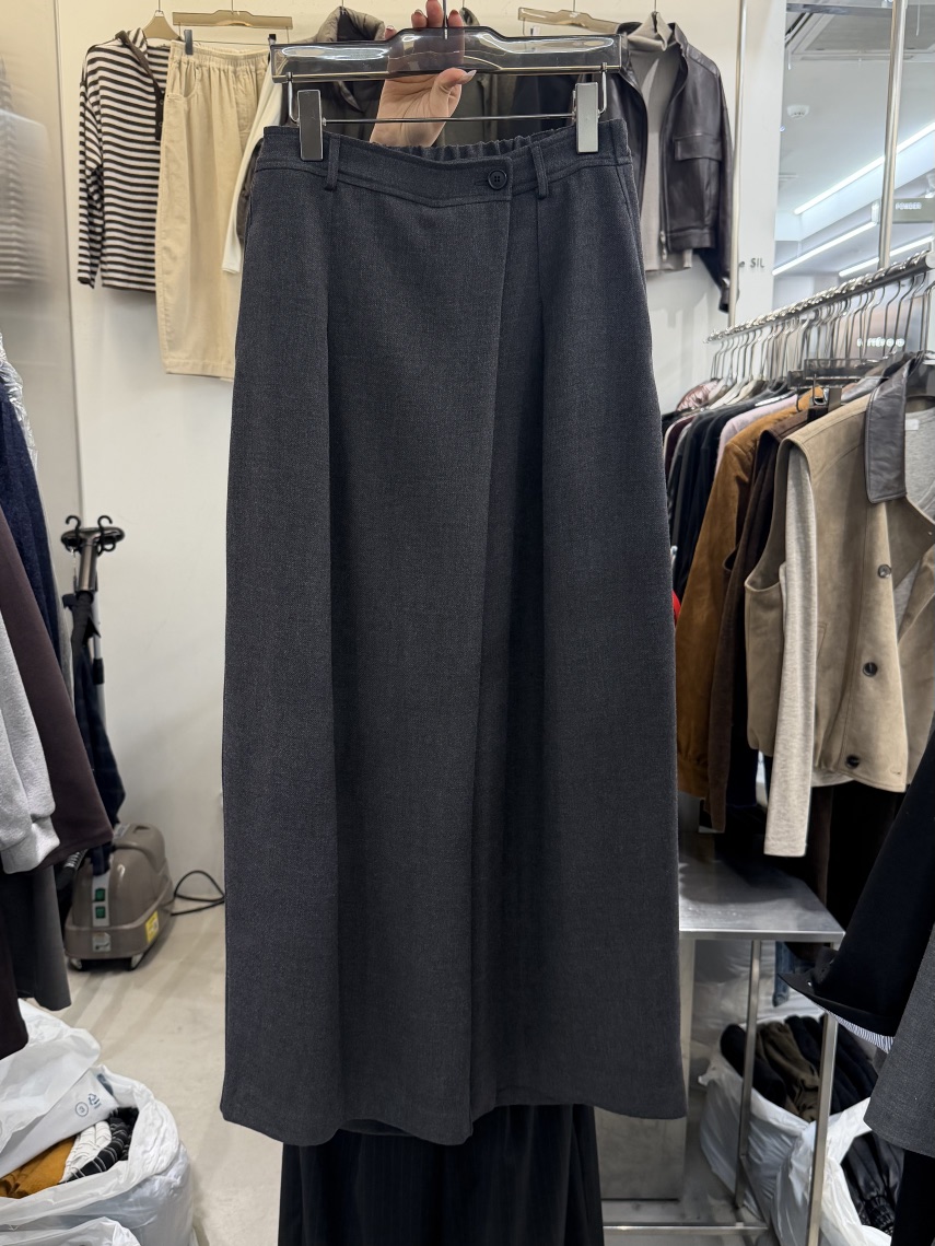 THE SIL韓國直郵女裝新品熱賣人氣休閑時尚真品推薦休閑褲THE SIL/1 2ILLY休閑褲圖色1灰色