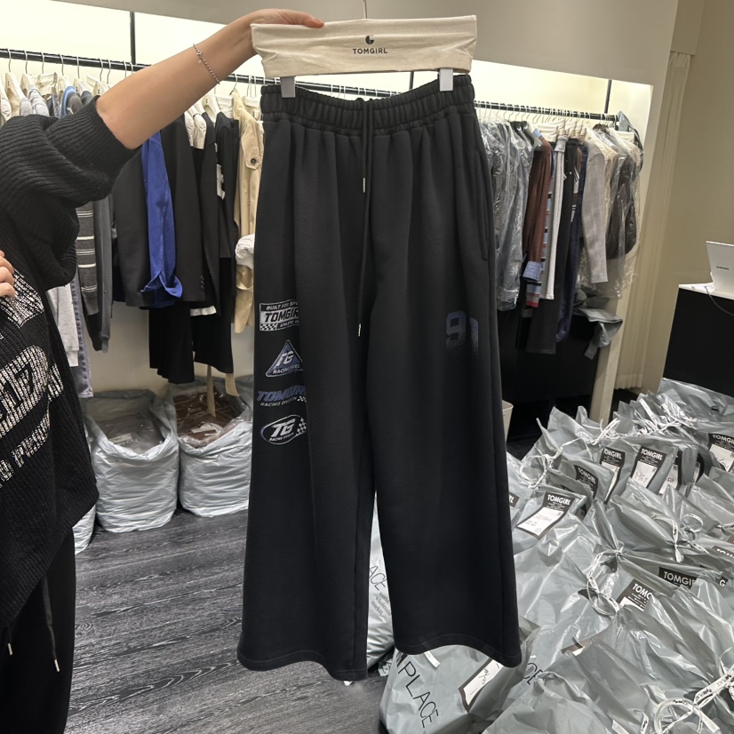 TOMGIRL韓國直郵女士新品人氣真品熱賣休閑時尚推薦休閑褲TOMGIRL休閑褲圖色1
