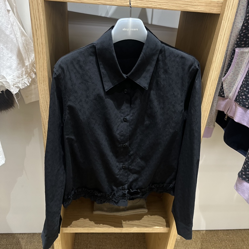 WE ARE/WELOVER韓國直郵女裝新款時尚熱賣休閑襯衫蕾絲衫SHOP_WE ARE襯衫/蕾絲衫圖色2