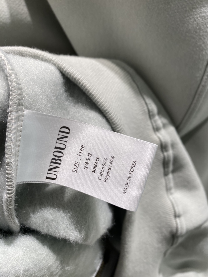 UNBOUND東大門實拍女裝新品休閑真品時尚熱賣衛衣連帽衫加絨UNBOUND衛衣