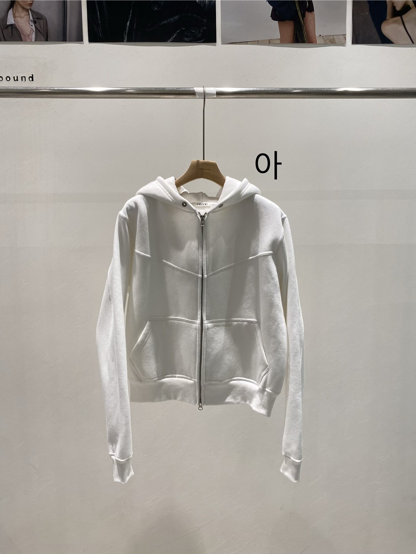 UNBOUND東大門實拍女裝新品休閑真品時尚熱賣衛衣連帽衫加絨UNBOUND衛衣圖色2