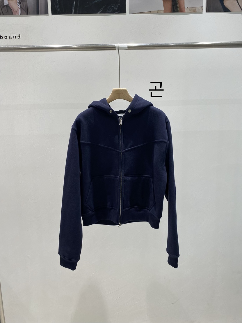 UNBOUND東大門實拍女裝新品休閑真品時尚熱賣衛衣連帽衫加絨UNBOUND衛衣圖色3