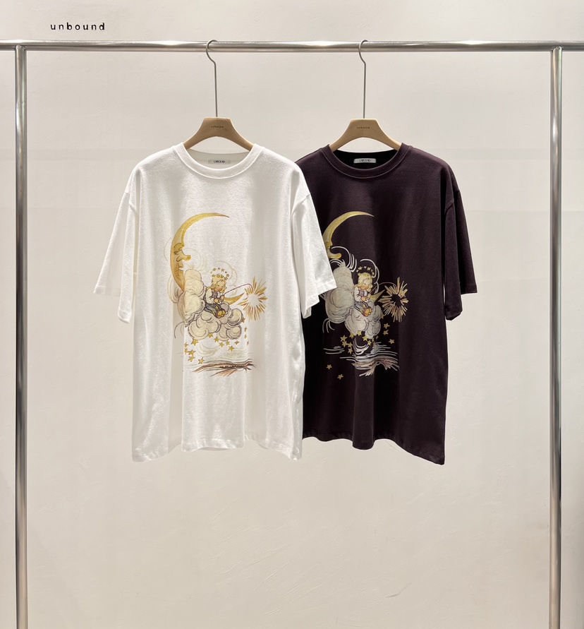 UNBOUND東大門實拍女士新品時尚人氣推薦休閑真品熱賣T恤UNBOUNDT恤
