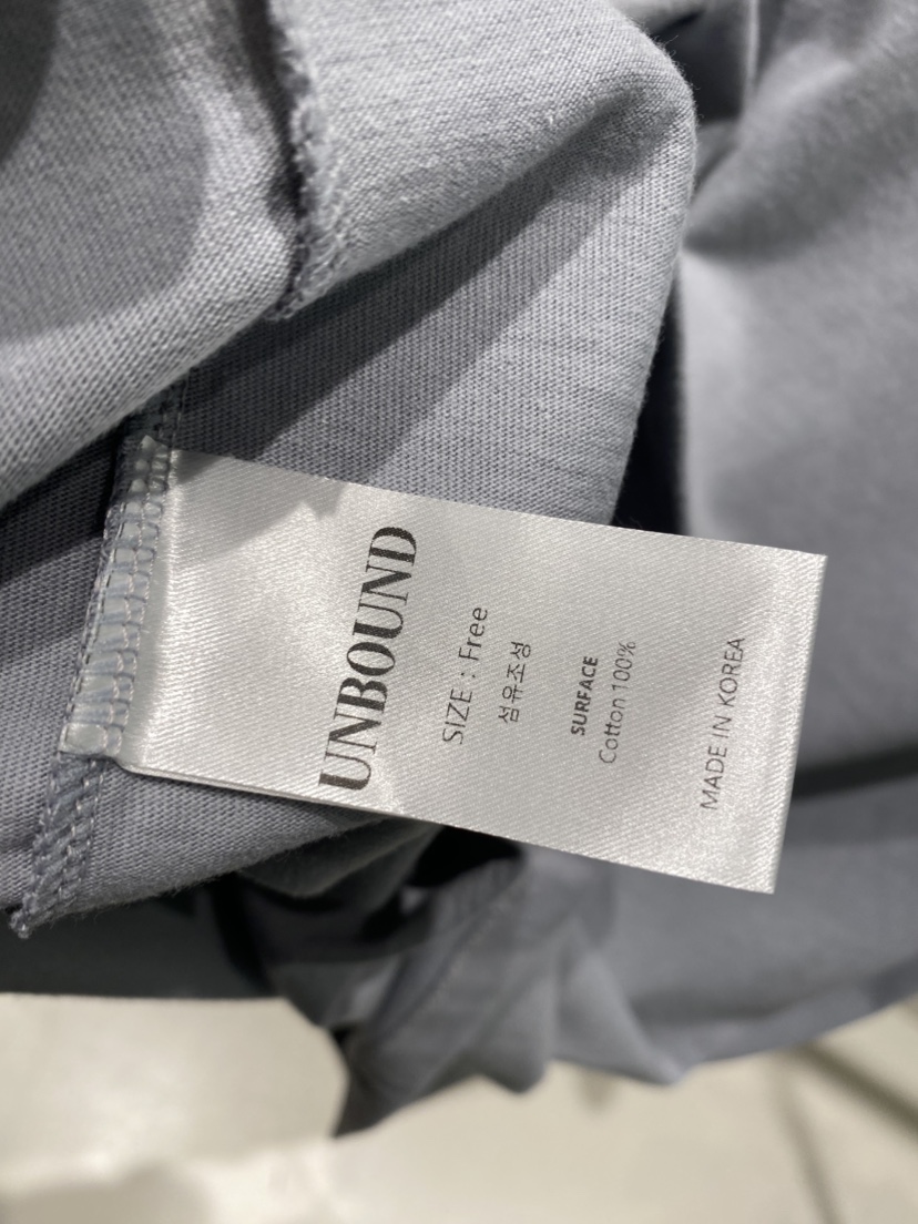 UNBOUND韓國代購女士新品休閑推薦時尚真品人氣熱賣T恤UNBOUNDT恤