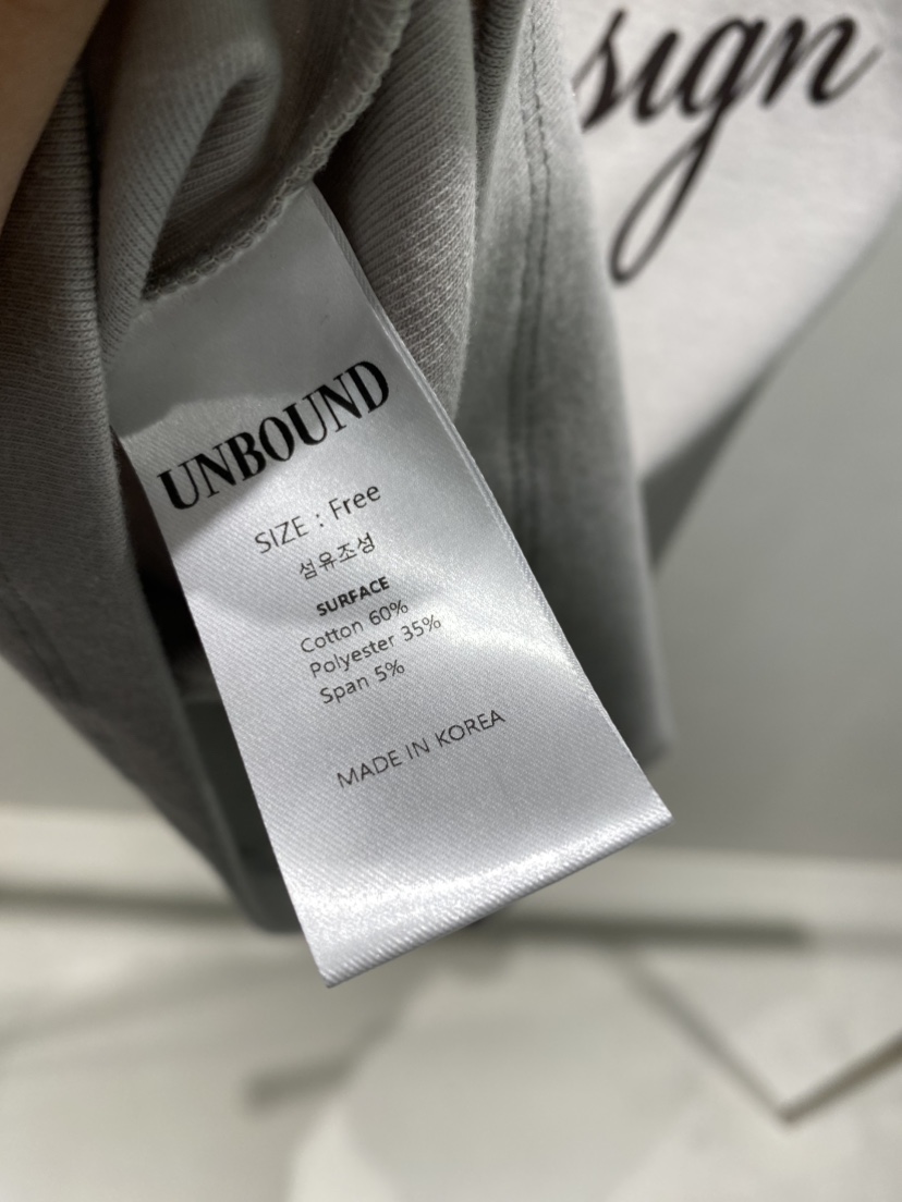 UNBOUND東大門代購女士新款真品推薦人氣休閑時尚T恤字母UNBOUNDT恤