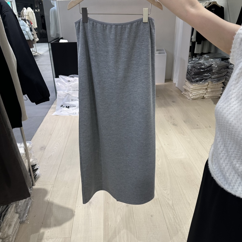 REHE韓國直郵女士新款熱賣時尚真品推薦人氣休閑長裙條紋REHE長裙圖色2
