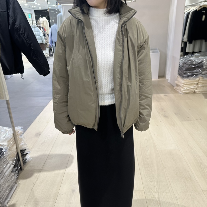 REHE東大門實拍女士新款時尚人氣推薦熱賣休閑短款棉服高領REHE短款棉服圖色1