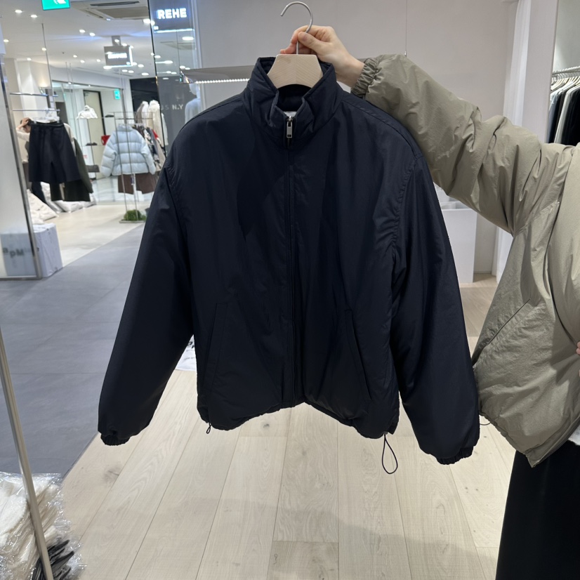 REHE東大門實拍女士新款時尚人氣推薦熱賣休閑短款棉服高領REHE短款棉服圖色2
