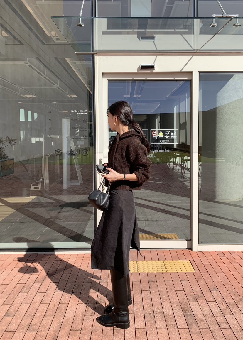 空東大門代購女士新品熱賣休閑推薦時尚真品半身裙中短裙COURGETTE半身裙/中短裙