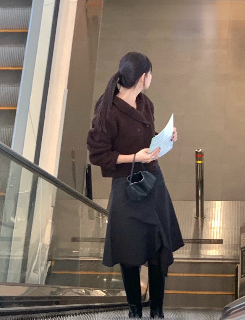 空東大門代購女士新品熱賣休閑推薦時尚真品半身裙中短裙COURGETTE半身裙/中短裙