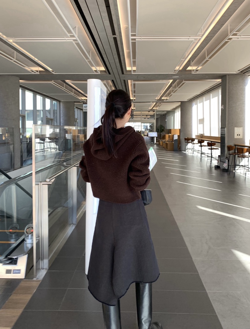 空東大門代購女士新品熱賣休閑推薦時尚真品半身裙中短裙COURGETTE半身裙/中短裙