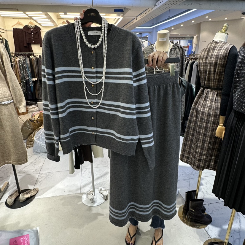 BIKINI東大門實拍女士新品人氣熱賣休閑時尚推薦真品套裝BIKINI套裝圖色1