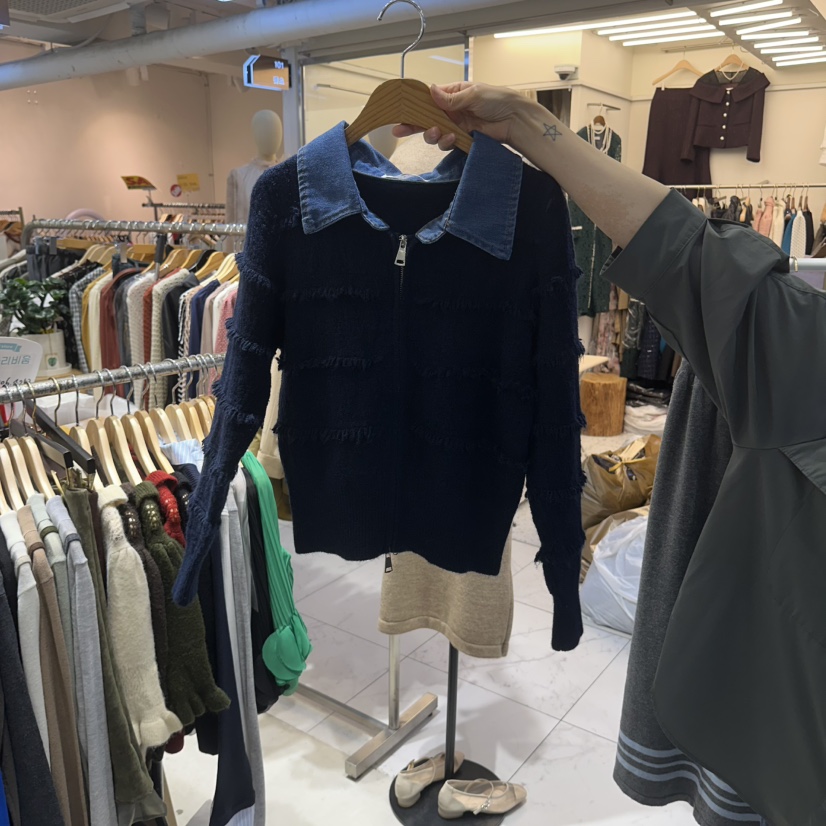 BIKINI東大門直郵女士新品時尚真品人氣熱賣休閑推薦夾克BIKINI夾克圖色2藍色