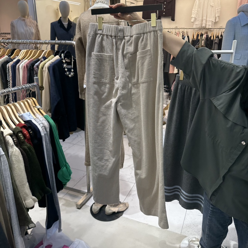 BIKINI東大門代購女士新品人氣休閑熱賣真品休閑褲燈芯絨BIKINI休閑褲