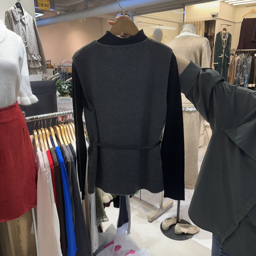 BIKINI東大門實拍女裝新款時尚人氣推薦休閑熱賣套裝紐扣BIKINI套裝