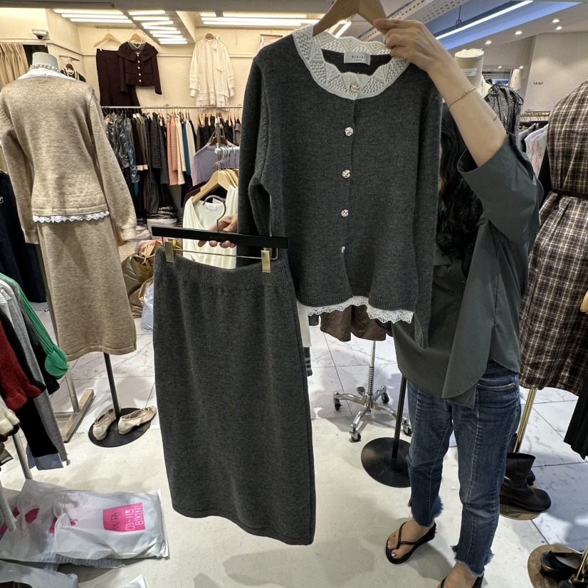 BIKINI韓國代購女裝新品真品休閑人氣熱賣時尚推薦套裝BIKINI套裝圖色2