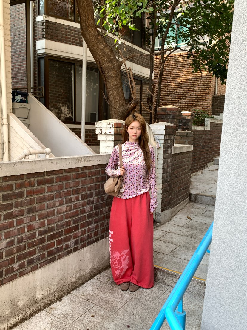 MAISONDEGLORY韓國直郵女士新款真品休閑熱賣人氣時尚休閑褲Maison de glory休閑褲
