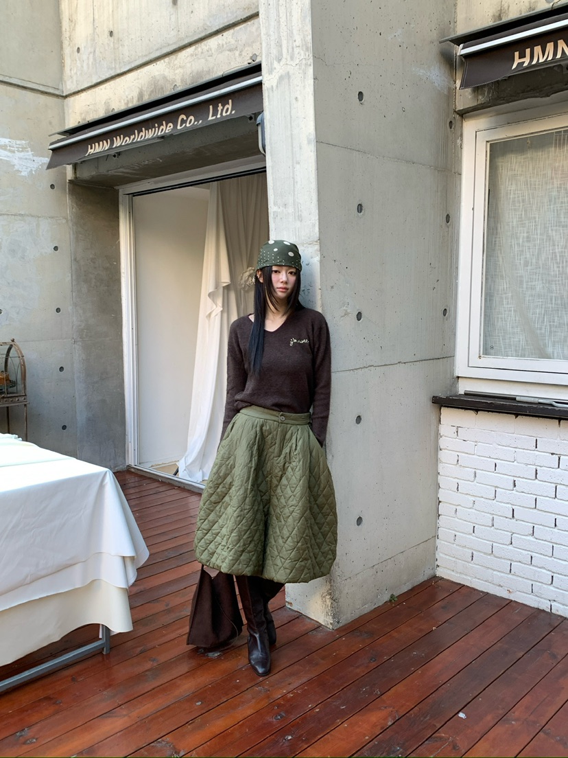 MAISONDEGLORY韓國代購女裝新款真品時尚推薦熱賣短褲絎縫Maison de glory短褲