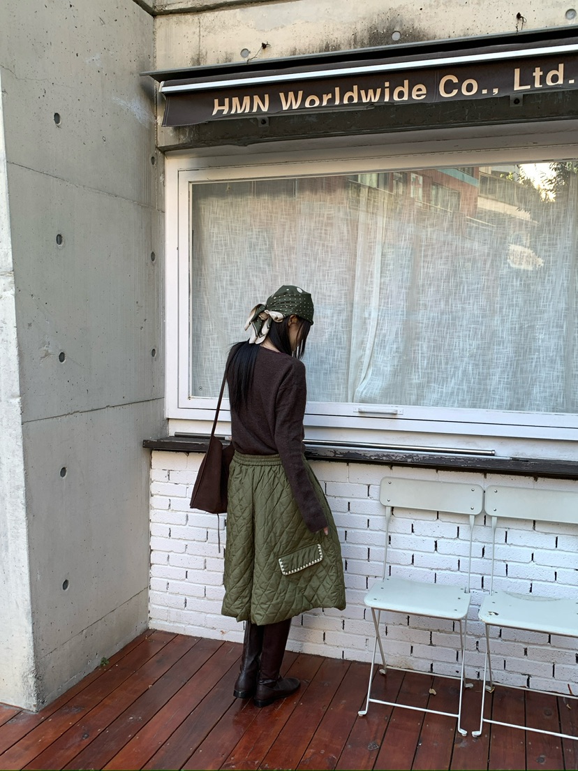 MAISONDEGLORY韓國代購女裝新款真品時尚推薦熱賣短褲絎縫Maison de glory短褲