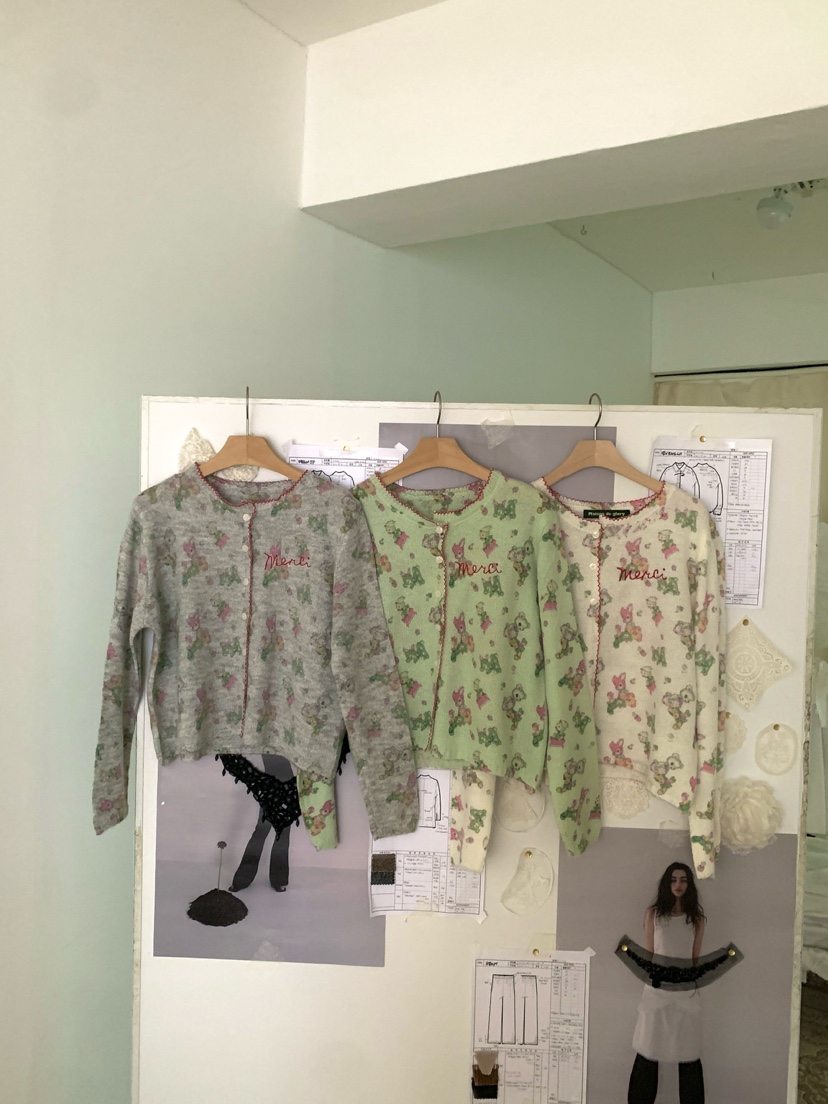 MAISONDEGLORY東大門直郵女裝新款熱賣人氣休閑推薦開衫開衫Maison de glory開衫