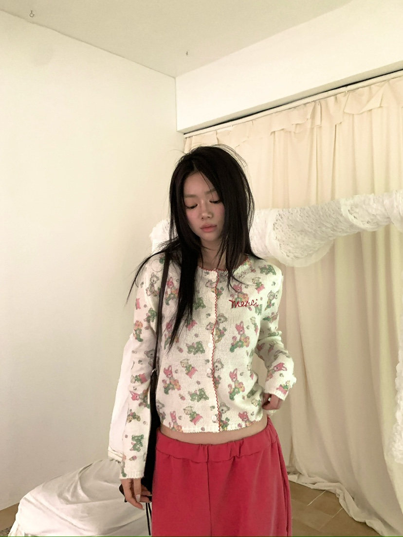 MAISONDEGLORY東大門直郵女裝新款熱賣人氣休閑推薦開衫開衫Maison de glory開衫圖色1