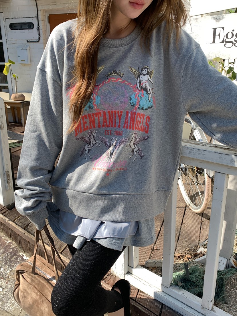 MAISONDEGLORY韓國直郵女裝新品休閑人氣熱賣推薦真品衛衣Maison de glory衛衣