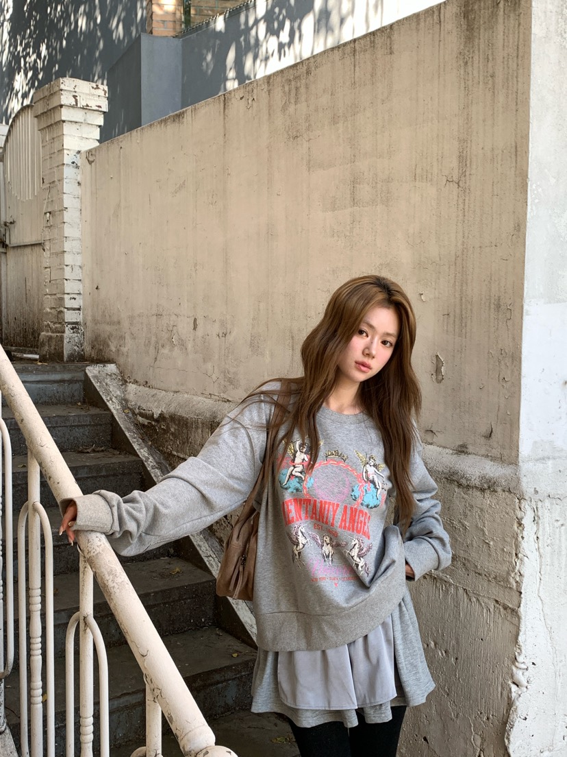 MAISONDEGLORY韓國直郵女裝新品休閑人氣熱賣推薦真品衛衣Maison de glory衛衣
