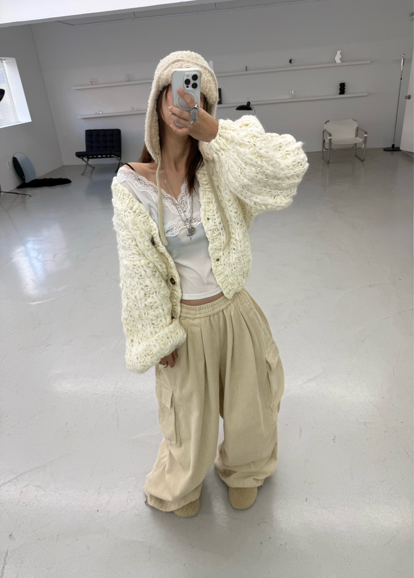 DENVER韓國直郵女裝新款真品熱賣人氣時尚推薦休閑開衫DENVER開衫