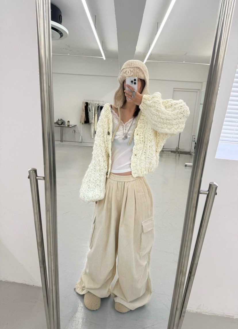 DENVER韓國直郵女裝新款真品熱賣人氣時尚推薦休閑開衫DENVER開衫圖色1